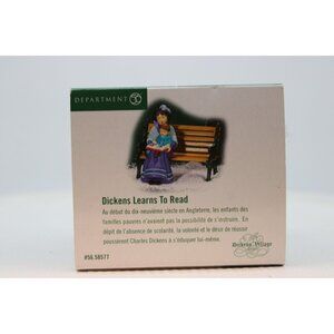 Dept 56 Dickens' Village - Dickens Learns to Read